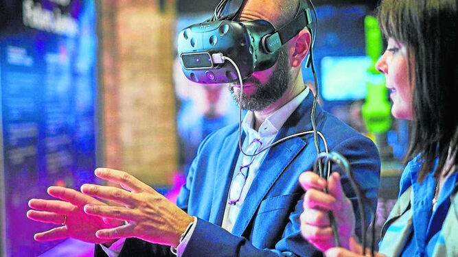 En la exposición se puede vivir una experiencia de realidad virtual.