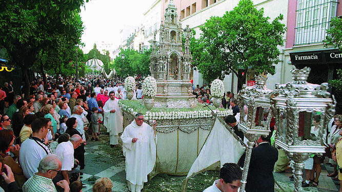 La procesión del Corpus finalizará este año en San Miguel