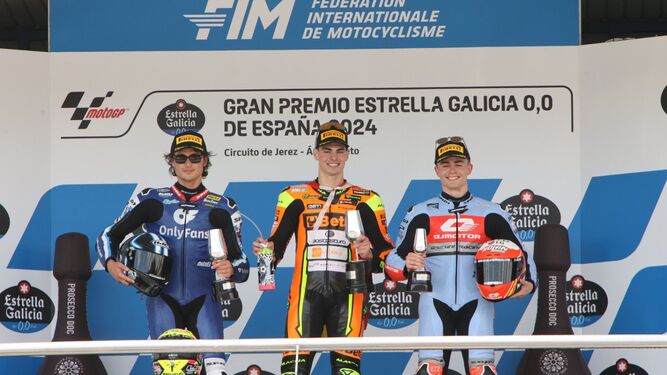 Sólida victoria de Fermín Aldeguer en Moto2